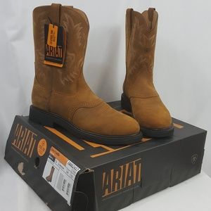 ariat sierra steel toe boots